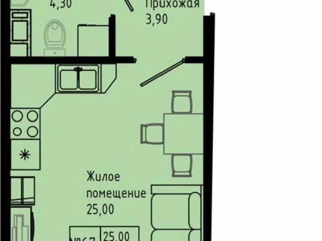 Квартира продажа в Гатчинский Р-н, Ленинградская область