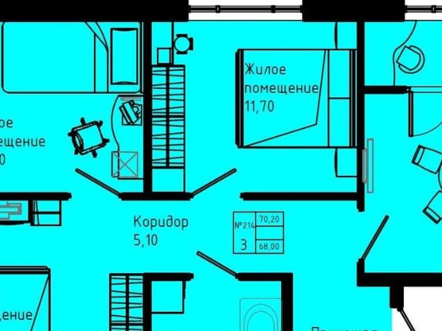 Квартира продажа в Гатчинский Р-н, Ленинградская область