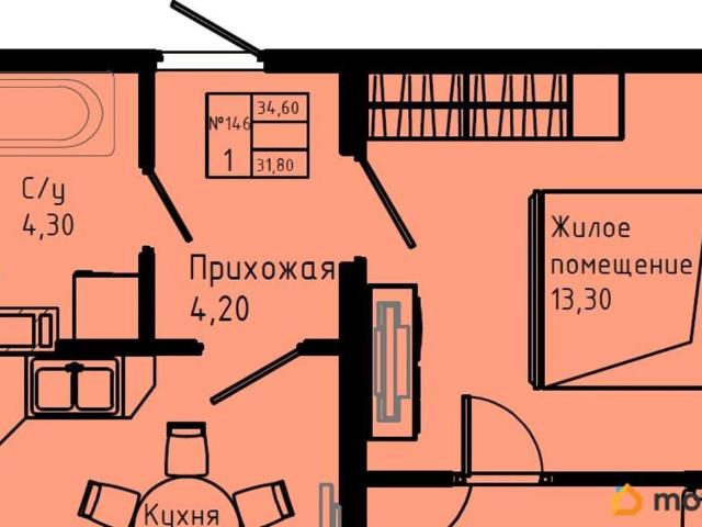 Квартира продажа в Гатчинский Р-н, Ленинградская область
