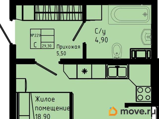 Квартира продажа в Гатчинский Р-н, Ленинградская область