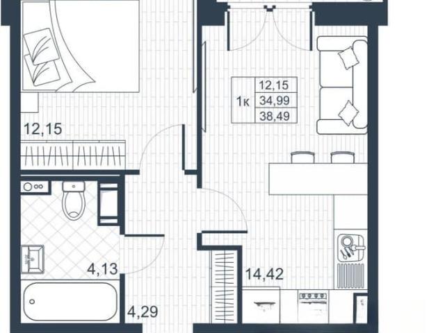 Квартира продажа в Гатчинский Р-н, Ленинградская область