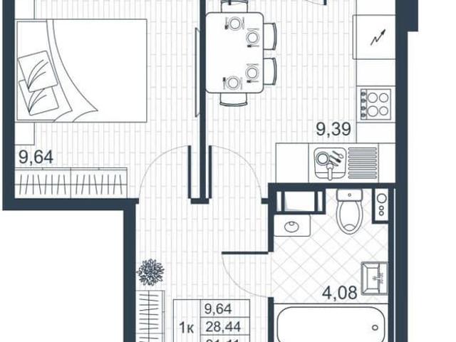 Квартира продажа в Гатчинский Р-н, Ленинградская область