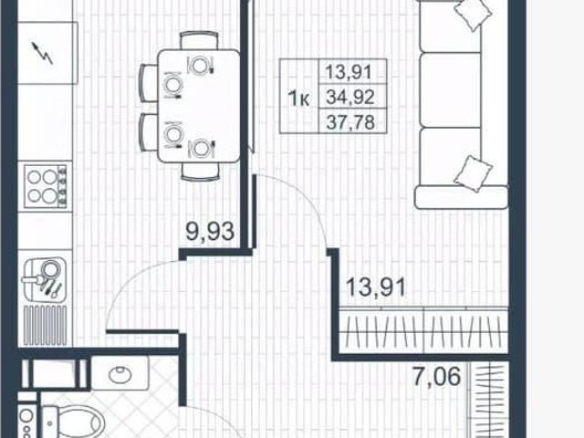 Квартира продажа в Гатчинский Р-н, Ленинградская область