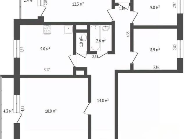 Квартира продажа в Комсомольск-на-амуре, Хабаровский Край