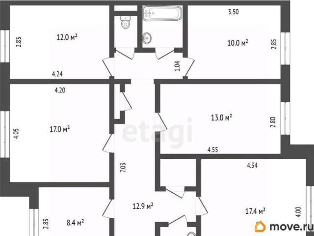 Квартира продажа в Пушкинский Р-н, Кабардино-Балкарская Республика