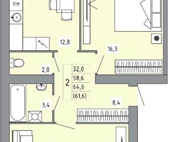 Квартира продажа в Кострома, Костромская область