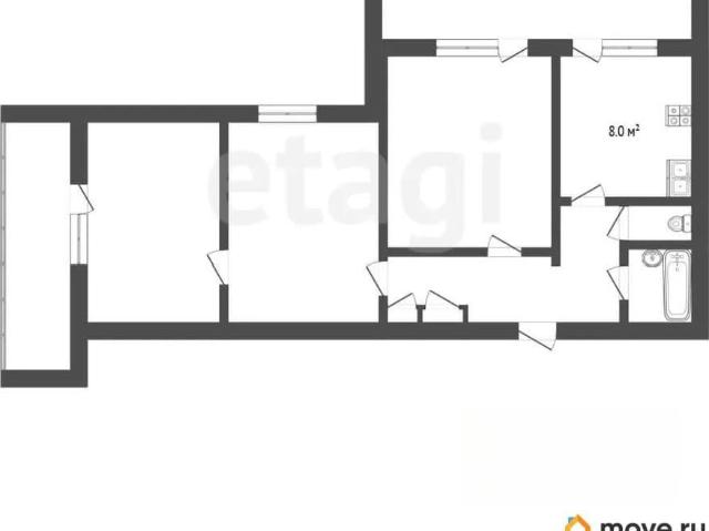 Квартира продажа в Центральный, Кострома