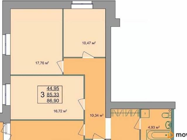 Квартира продажа в Центральный ТО, Кострома