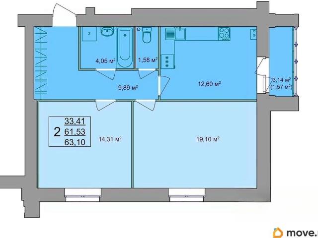 Квартира продажа в Центральный ТО, Кострома