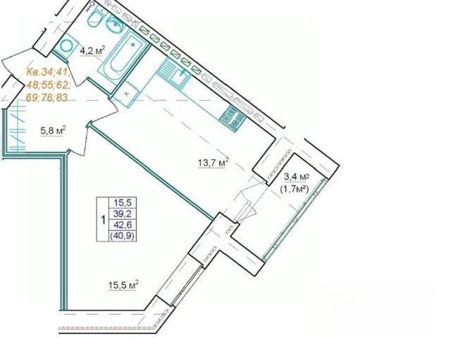 Квартира продажа в Кострома, Костромская область