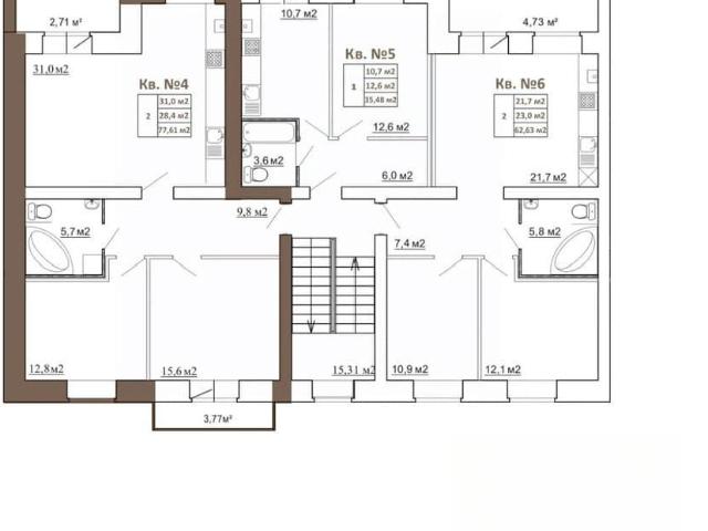 Квартира продажа в Центральный ТО, Кострома
