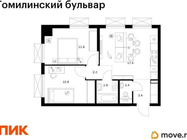 Квартира продажа в Котельники, Кабардино-Балкарская Республика