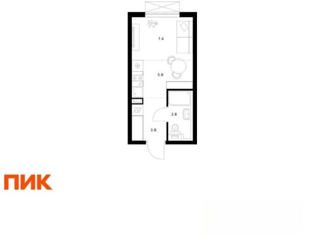 Квартира продажа в Котельники, Кабардино-Балкарская Республика