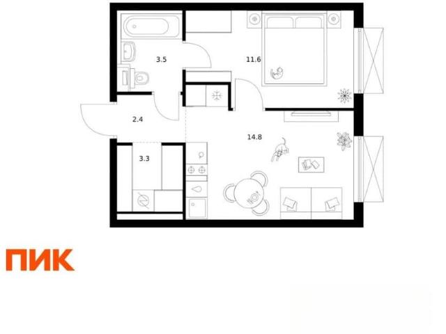 Квартира продажа в Котельники, Кабардино-Балкарская Республика