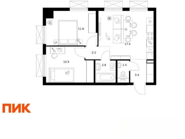 Квартира продажа в Котельники, Кабардино-Балкарская Республика
