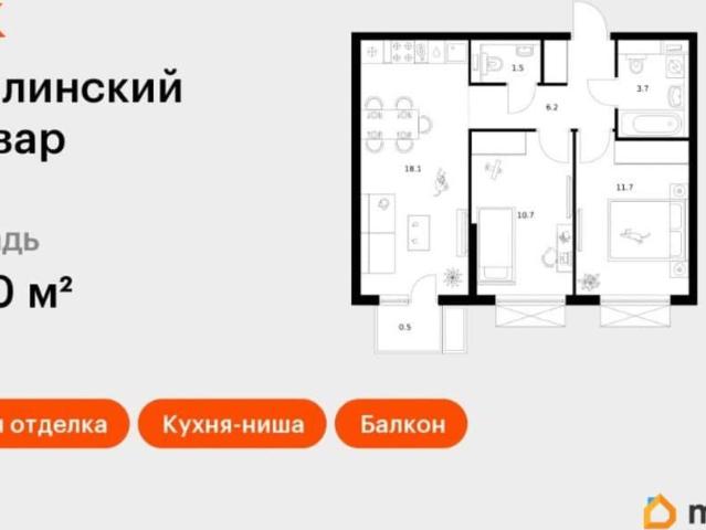 Квартира продажа в Котельники, Кабардино-Балкарская Республика