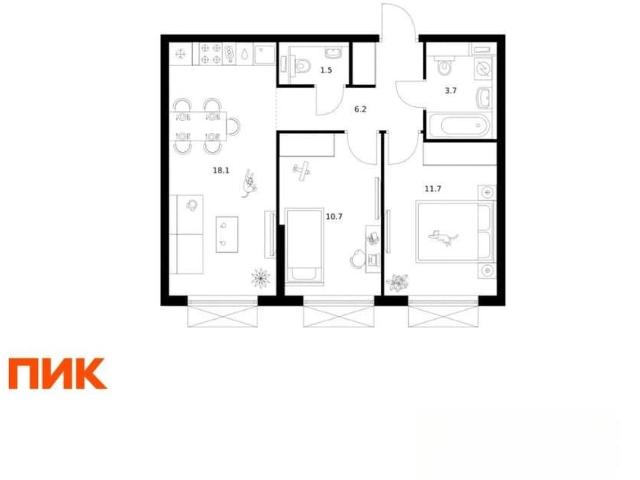 Квартира продажа в Котельники, Кабардино-Балкарская Республика