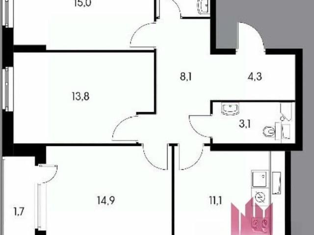 Квартира продажа в Котельники, Кабардино-Балкарская Республика