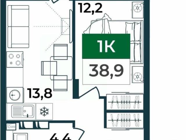 Квартира продажа в Ковров, городской округ Ковров