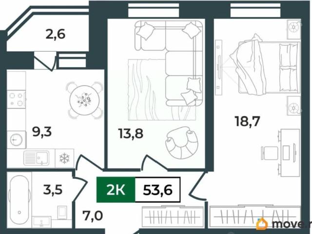 Квартира продажа в Ковров, Владимирская область