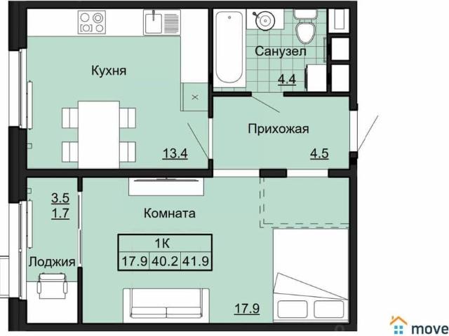 Квартира продажа в Ковров, Владимирская область
