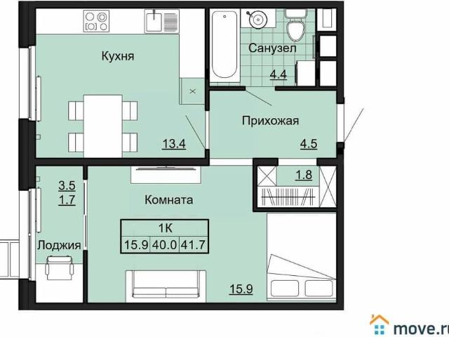 Квартира продажа в Ковров, Владимирская область