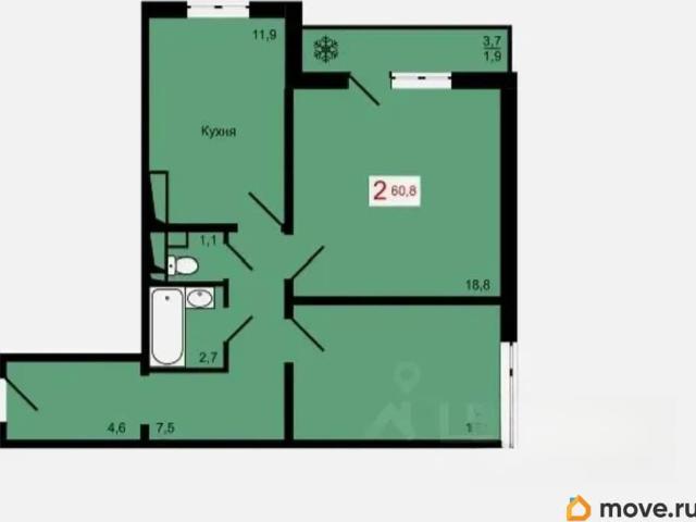 Квартира продажа в Кировский район, Красноярск