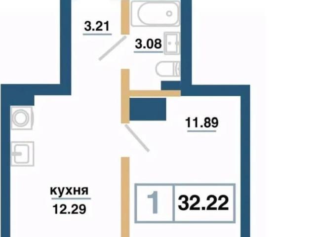 Квартира продажа в ЖК «Нанжуль-солнечный», Красноярск