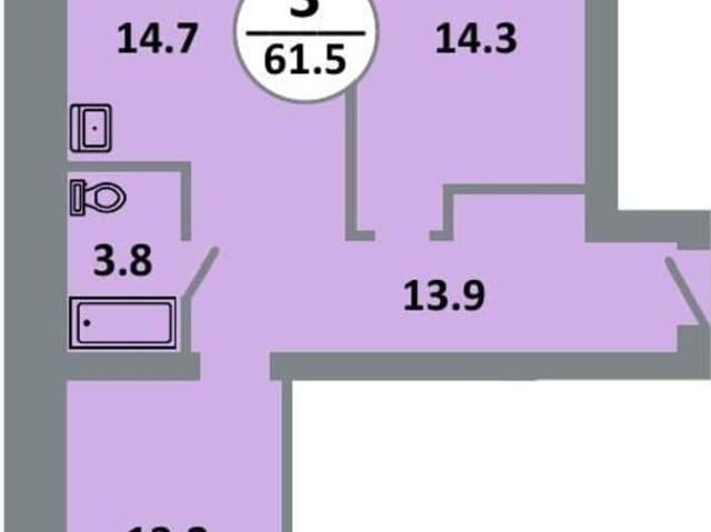 Квартира продажа в 4-й микрорайон, Красноярск
