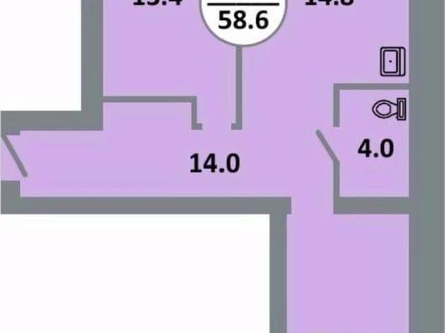 Квартира продажа в 4-й микрорайон, Красноярск
