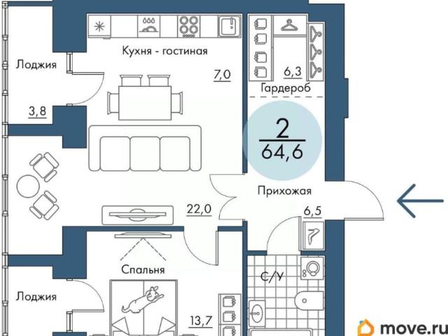 Квартира продажа в Красноярск, Красноярский Край