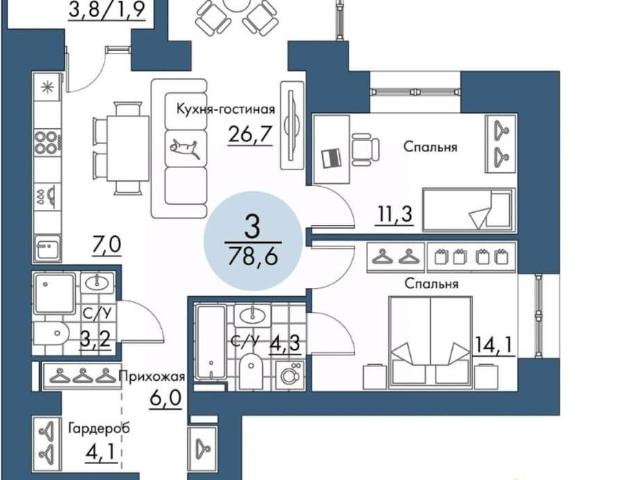 Квартира продажа в Красноярск, Красноярский Край