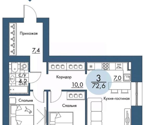 Квартира продажа в Красноярск, Красноярский Край