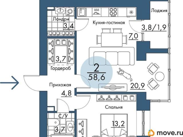 Квартира продажа в Красноярск, Красноярский Край