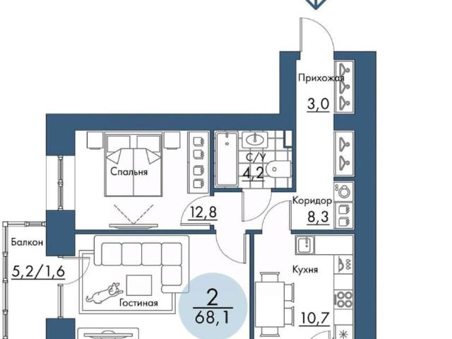 Квартира продажа в Красноярск, Красноярский Край