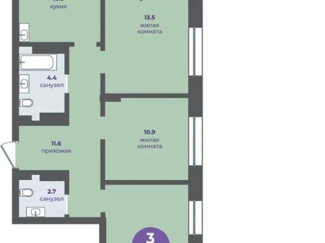 Квартира продажа в Кировский район, Красноярск