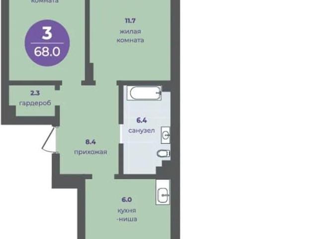 Квартира продажа в Кировский район, Красноярск