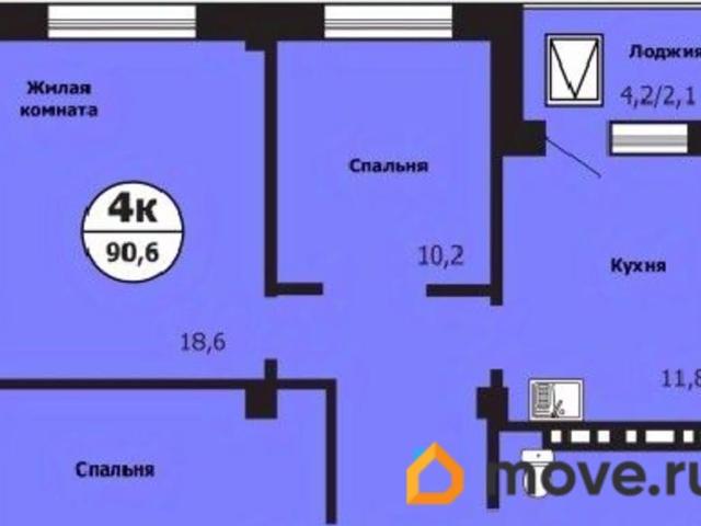 Квартира продажа в Красноярск, Красноярский Край