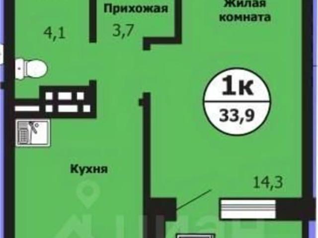 Квартира продажа в Красноярск, Красноярский Край