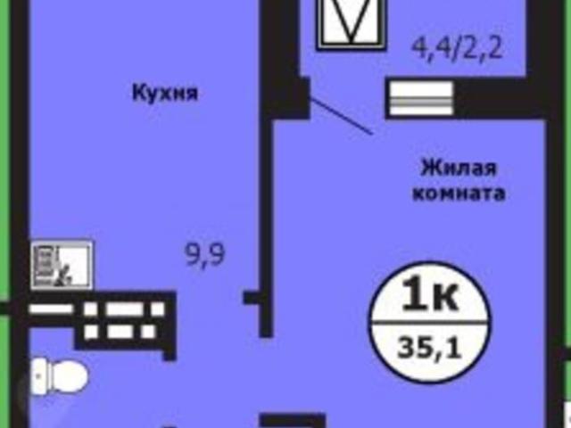 Квартира продажа в Красноярск, Красноярский Край