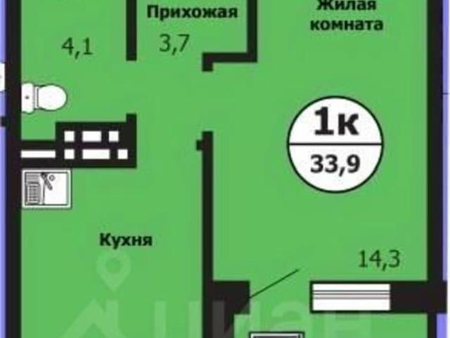 Квартира продажа в Красноярск, Красноярский Край