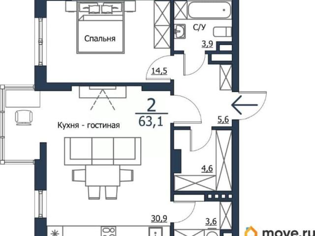 Квартира продажа в Красноярск, Красноярский Край