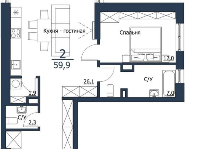Квартира продажа в Красноярск, Красноярский Край