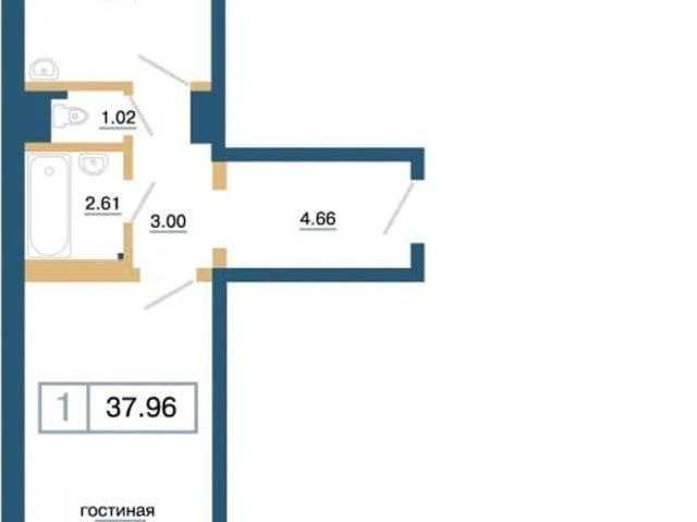Квартира продажа в ЖК «Нанжуль-солнечный», Красноярск