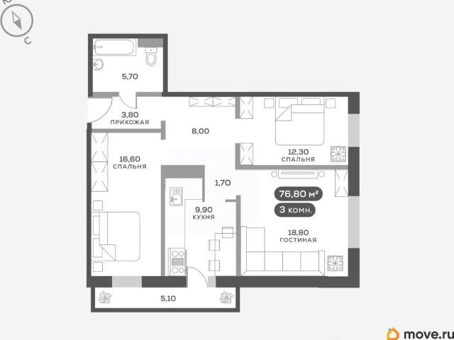 Квартира продажа в Красноярск, Красноярский Край