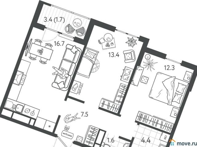 Квартира продажа в Березовый, Краснодарский Край