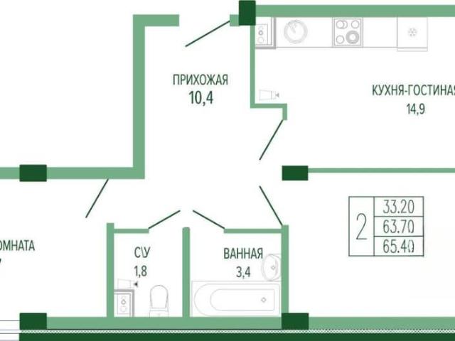 Квартира продажа в Березовый, Краснодарский Край
