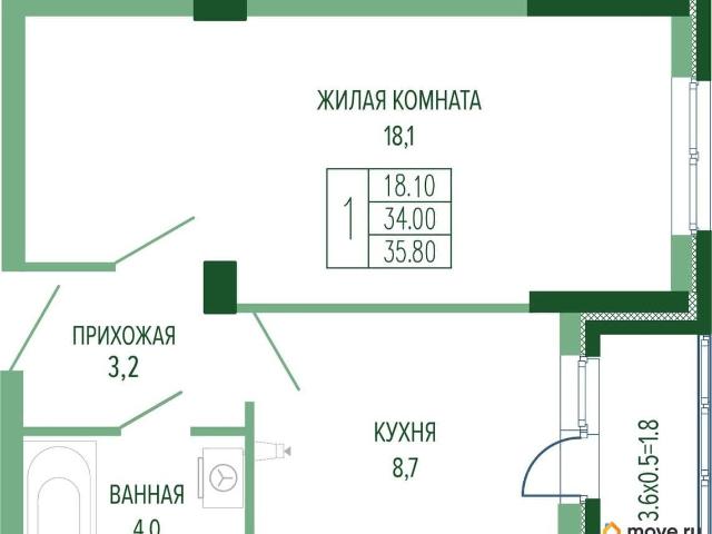 Квартира продажа в Березовый, Краснодарский Край