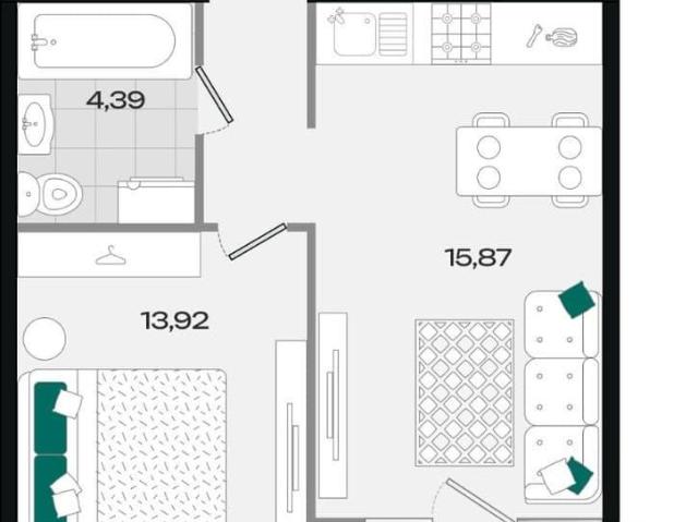 Квартира продажа в Березовый, Краснодарский Край