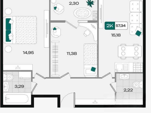 Квартира продажа в Березовый, Краснодарский Край